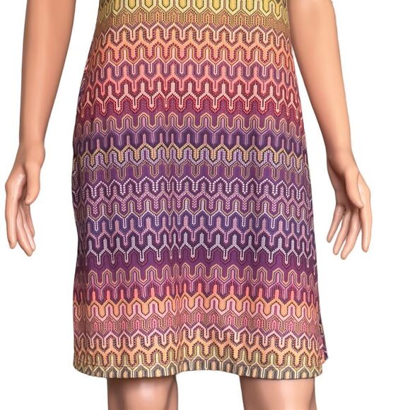 Prana Quinn Ibiza Raspberry Rainbow Halter Strap Athleisure Dress SMALL - Picture 6 of 15